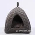 Pet Customized Luxury Cat House Portable Cave κρεβάτι